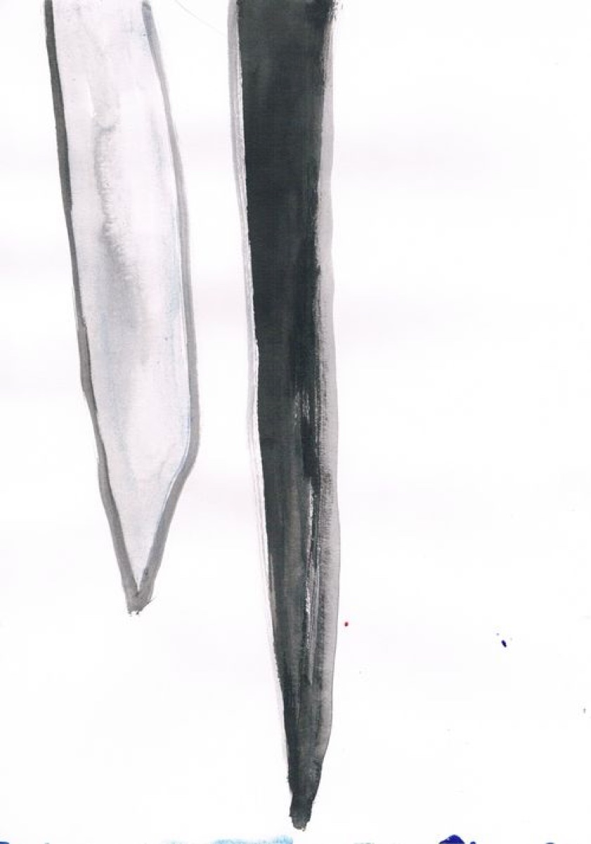 Untitled 46, Gouache or Acrylic on A4 Cartridge Paper, 2012