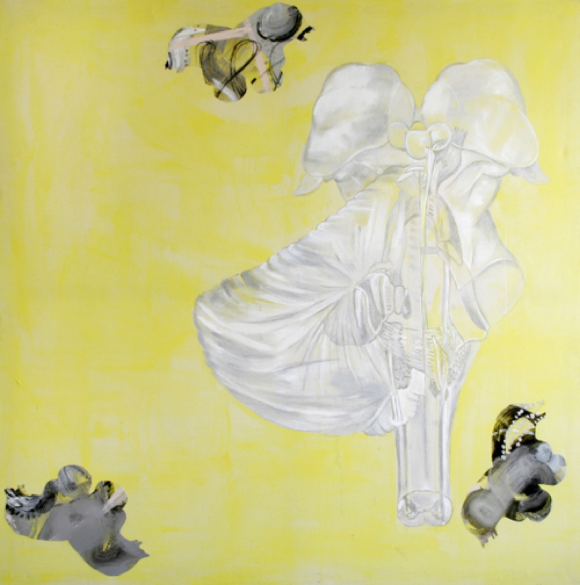 Medulla 3, Acrylic Acetate on Canvas