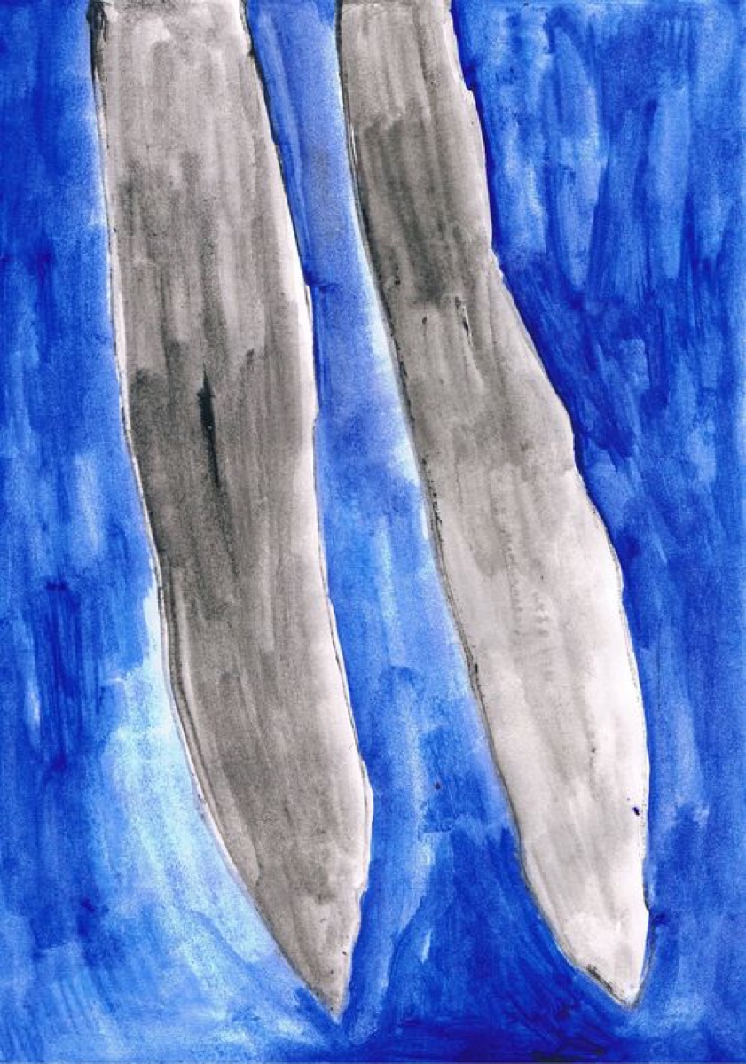 Untitled 20, Gouache or Acrylic on A4 Cartridge Paper, 2012
