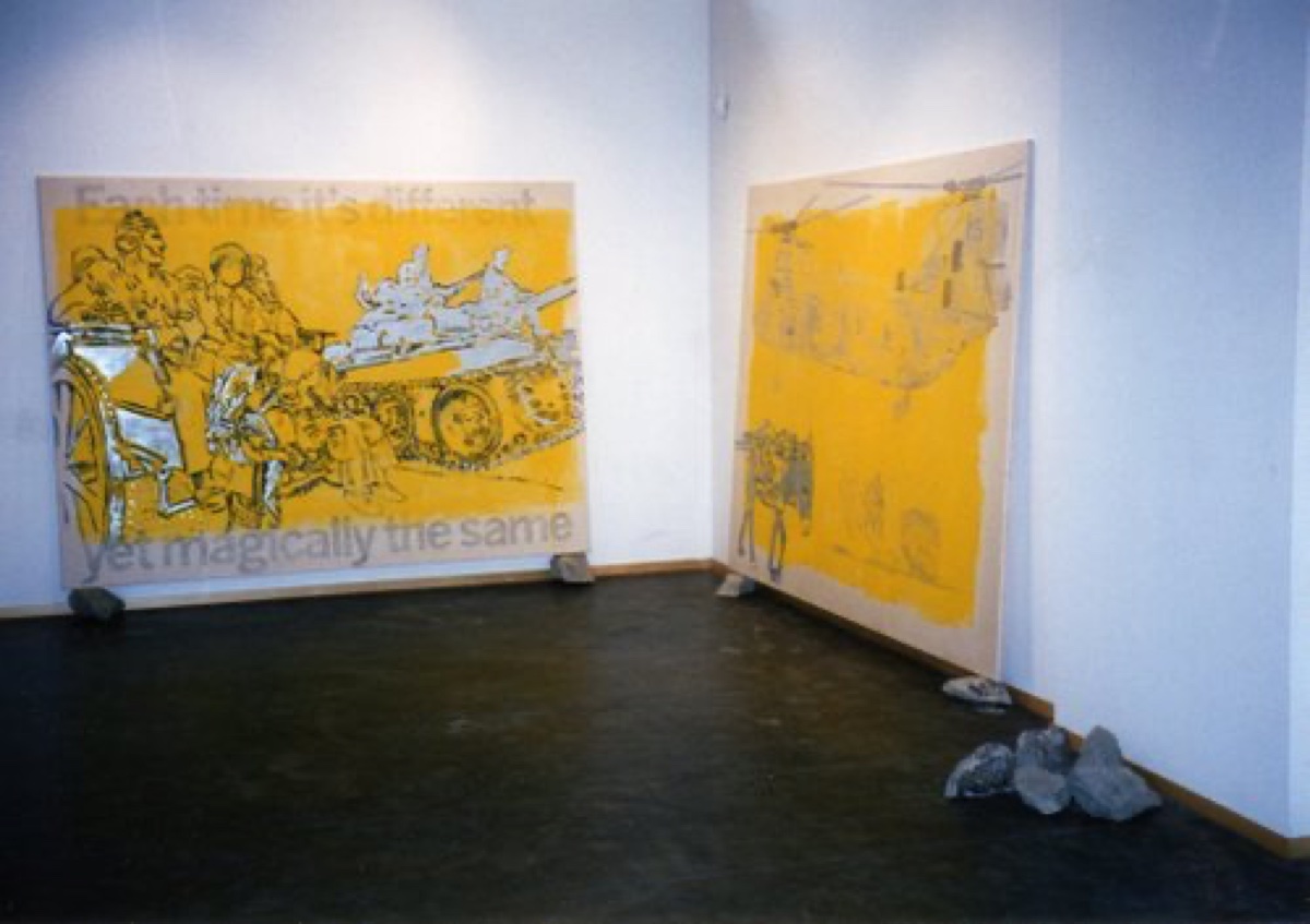 Troubleeach Time Canv, Gloss on, 183x243cm