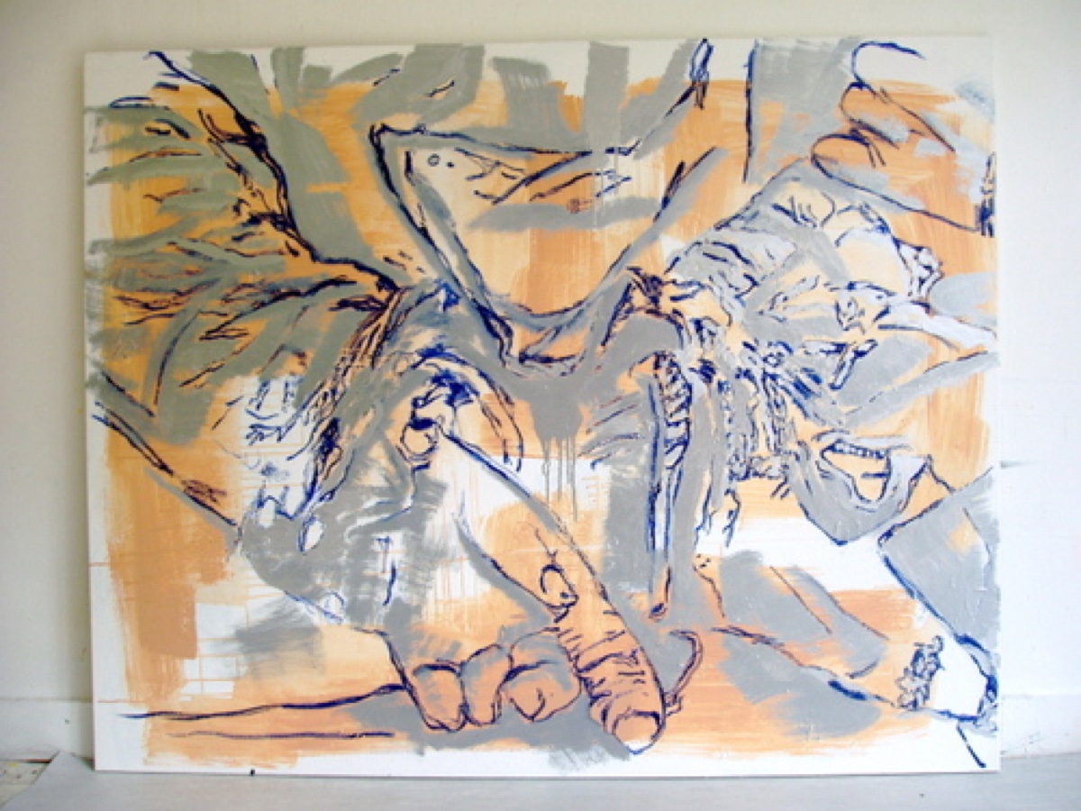 Captive, Gloss on Canvas, 2004, 120x180cm