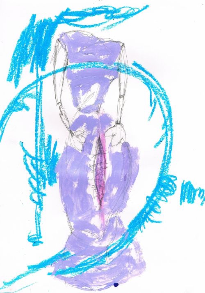 Untitled 32, Gouache or Acrylic on A4 Cartridge Paper, 2012