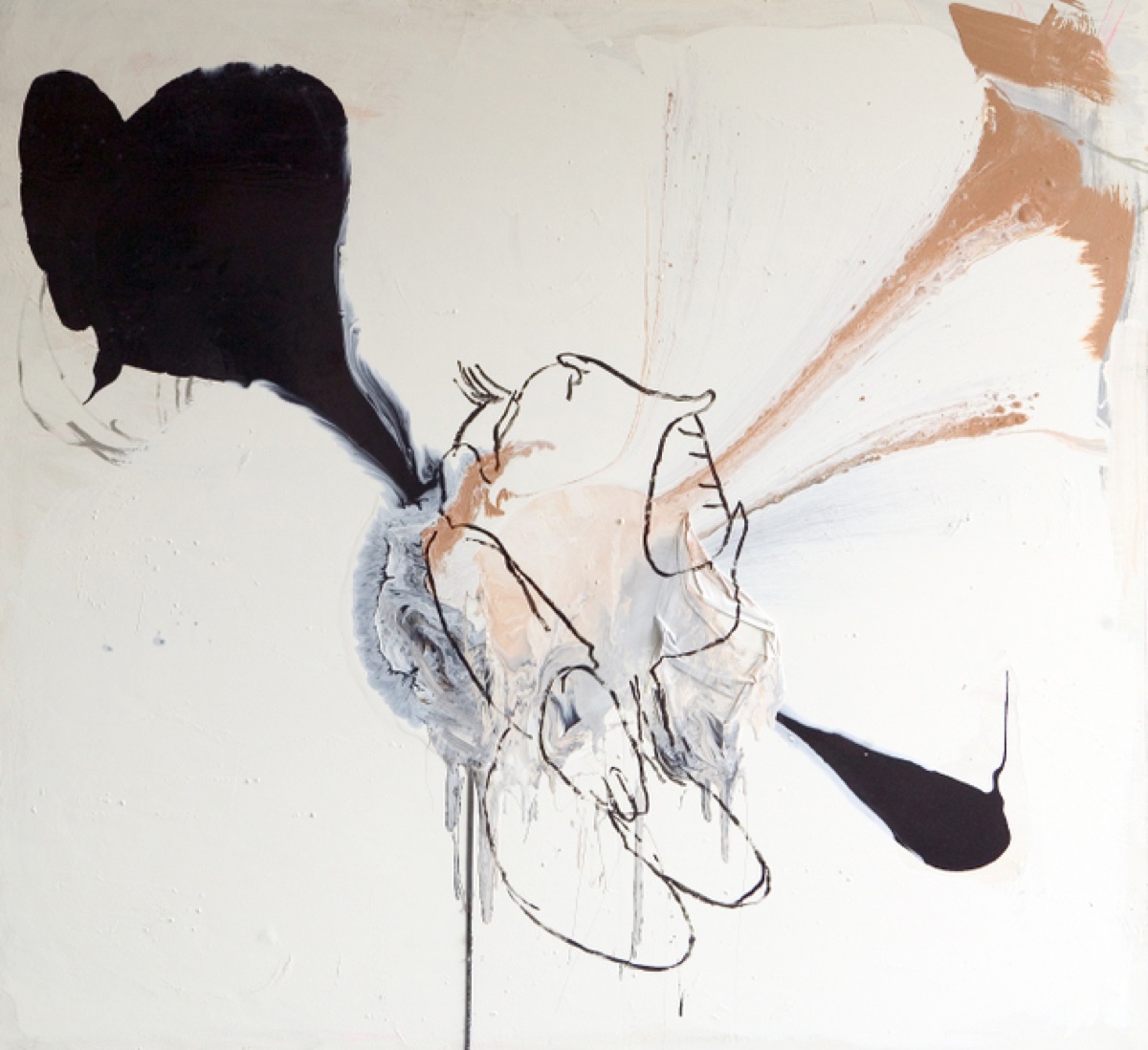 The Scream, Gloss on Canvas, 2007, 173x188cm