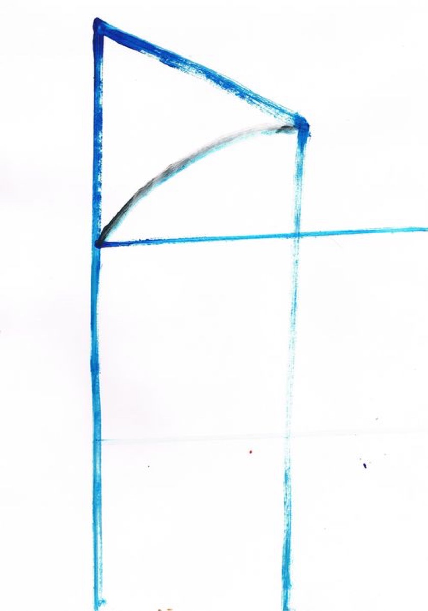 Untitled 40, Gouache or Acrylic on A4 Cartridge Paper, 2012