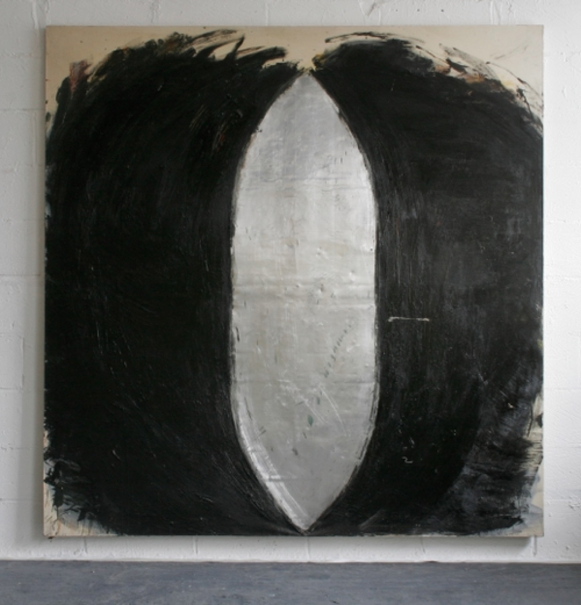 Central Ca, Oil Encaustic Metal on, 220x211cm