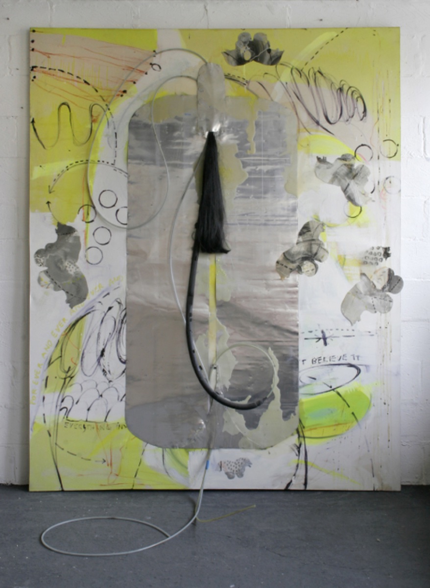 Barometer of My Feelings, Oil Encaustic Plastic