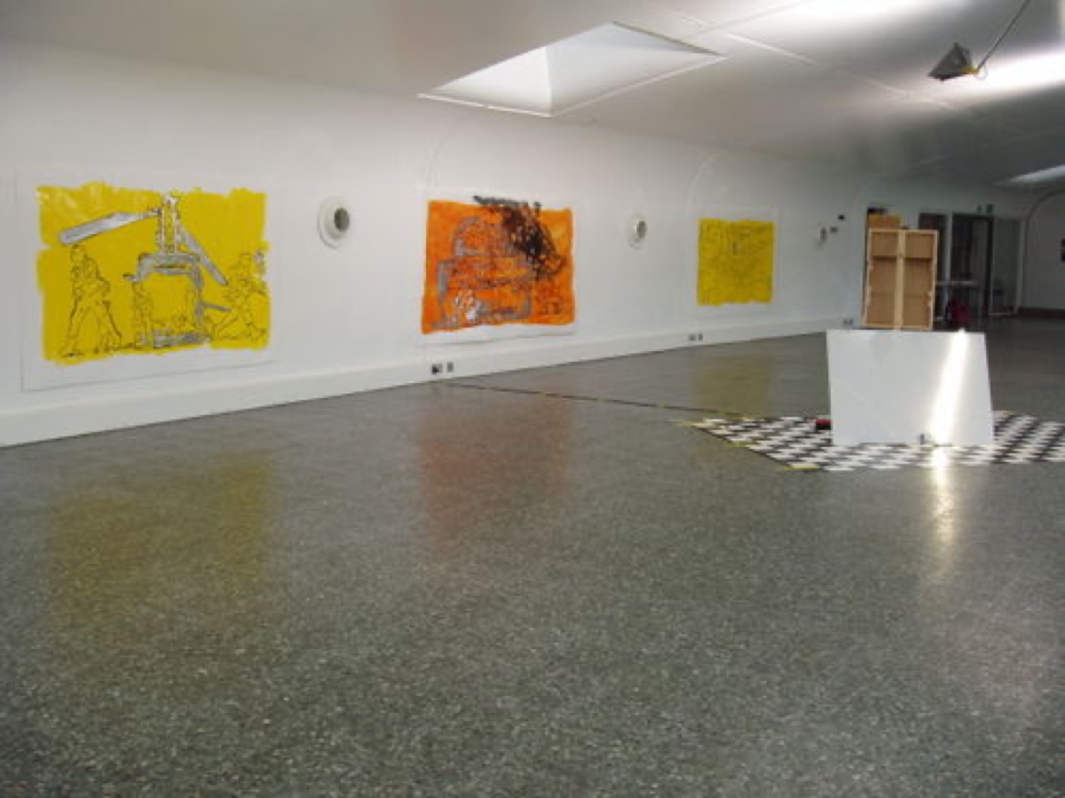 Installation View, Red Snow (4)