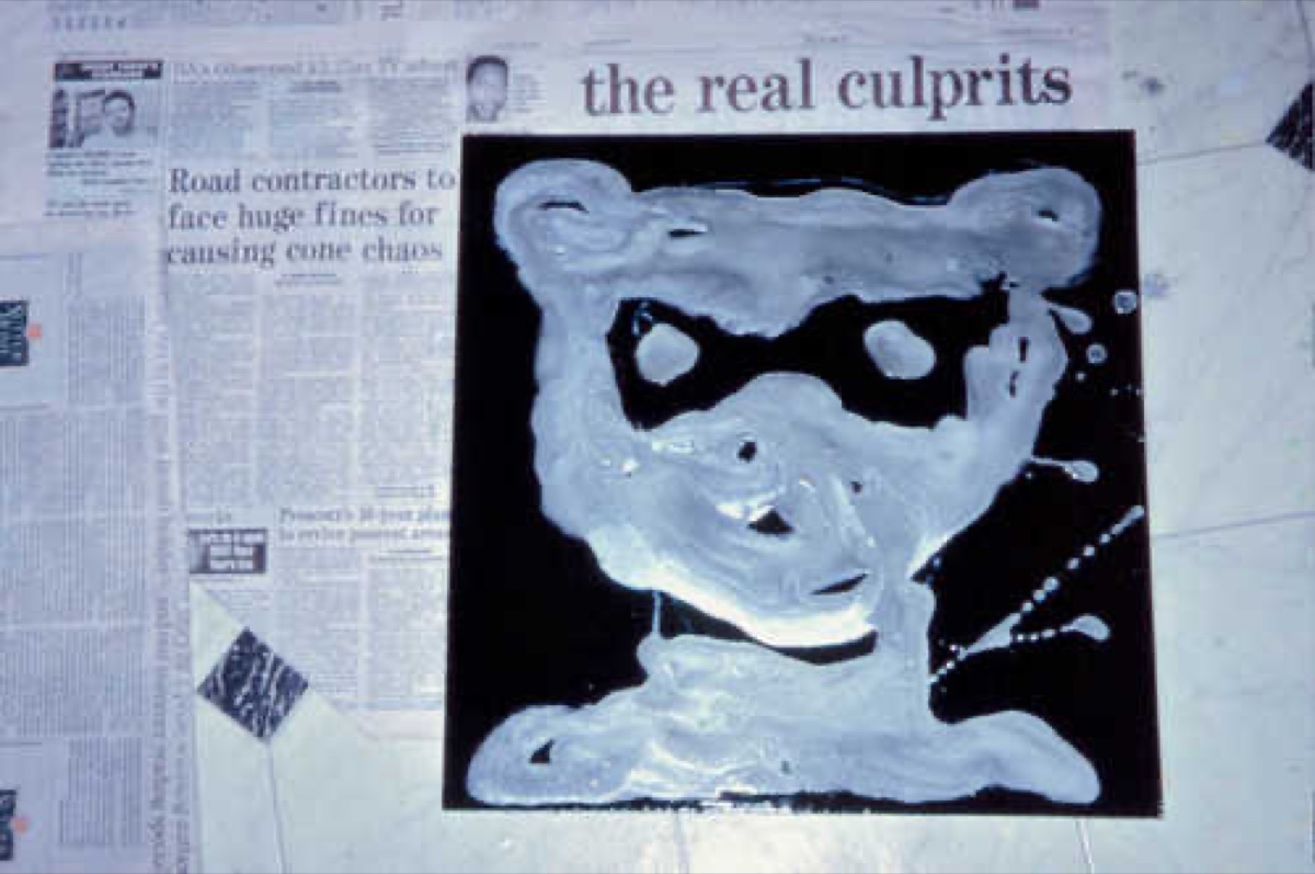 The Real Culprit, Oil on Canvas, 35x35cm