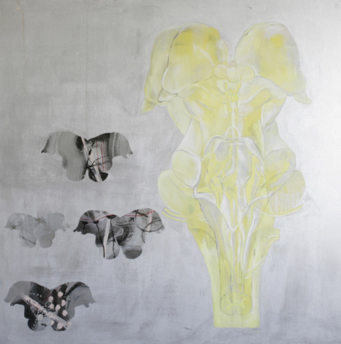 Medulla 4, Acrylic Acetate on Canvas (2)