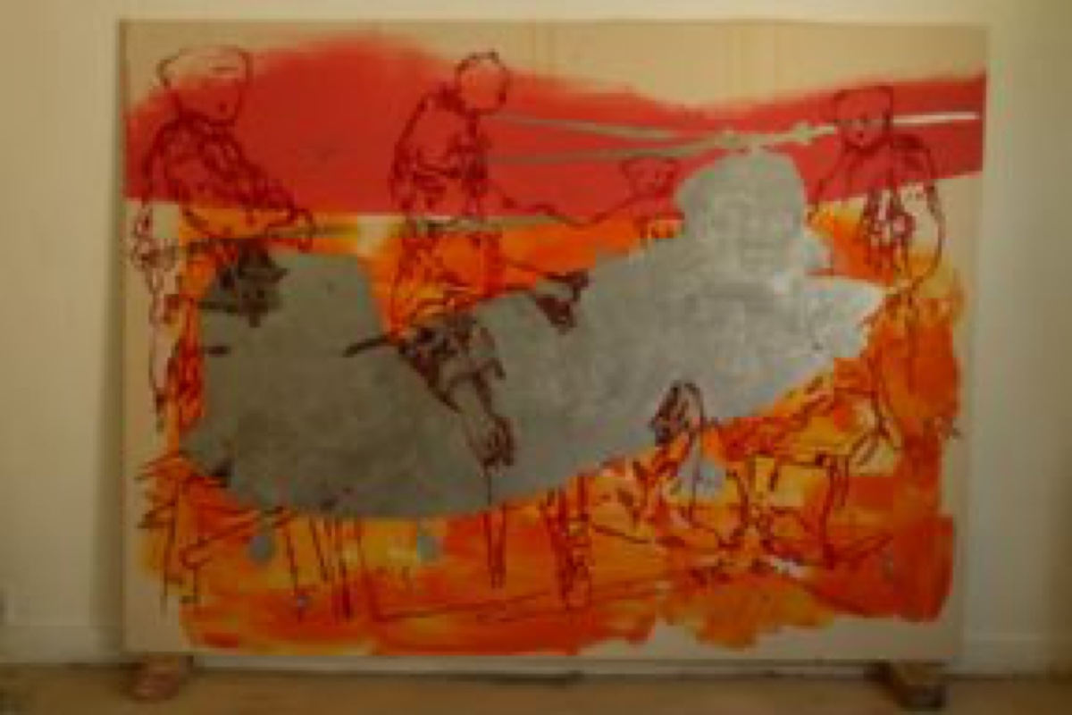 Ca, Gloss on, 183x243cm