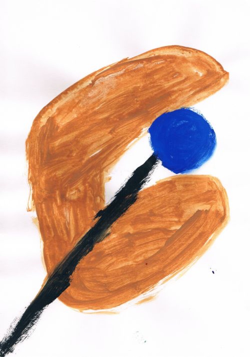 Untitled 10, Gouache or Acrylic on A4 Cartridge Paper, 2012