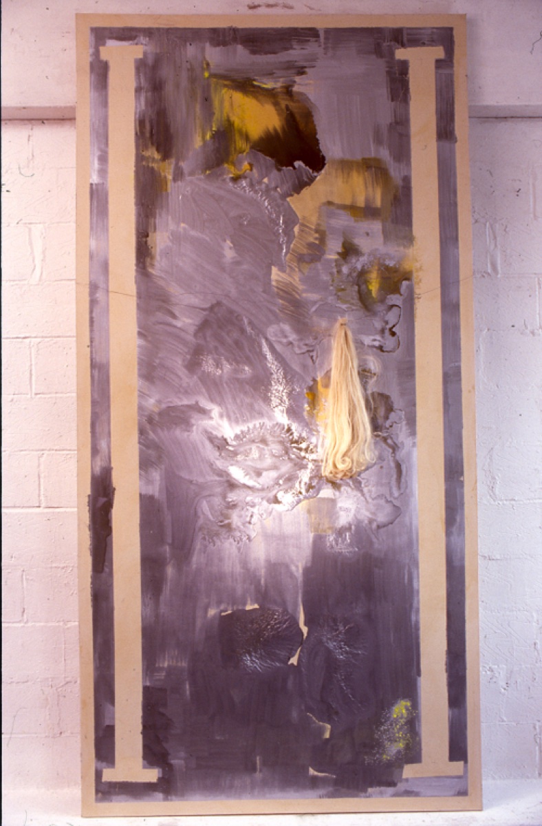 And Me, Gloss on Canvas, 1999, 304x152cm