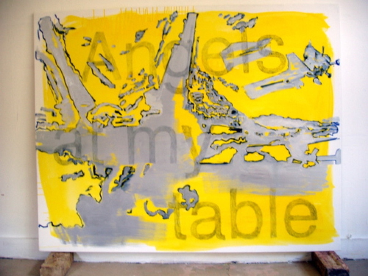 Angels at My Table, Gloss on Canvas