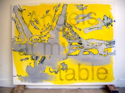 Angels at My Table, Gloss on Canvas