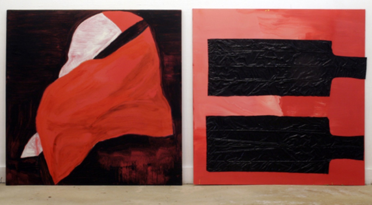 Pope, Gloss on Board, 2005, 122x244cm