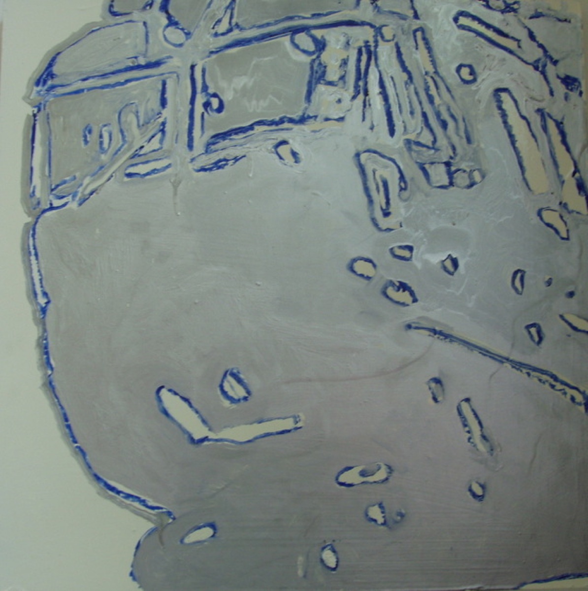 Incidents, Gloss on Board, 2004, 51x51cm
