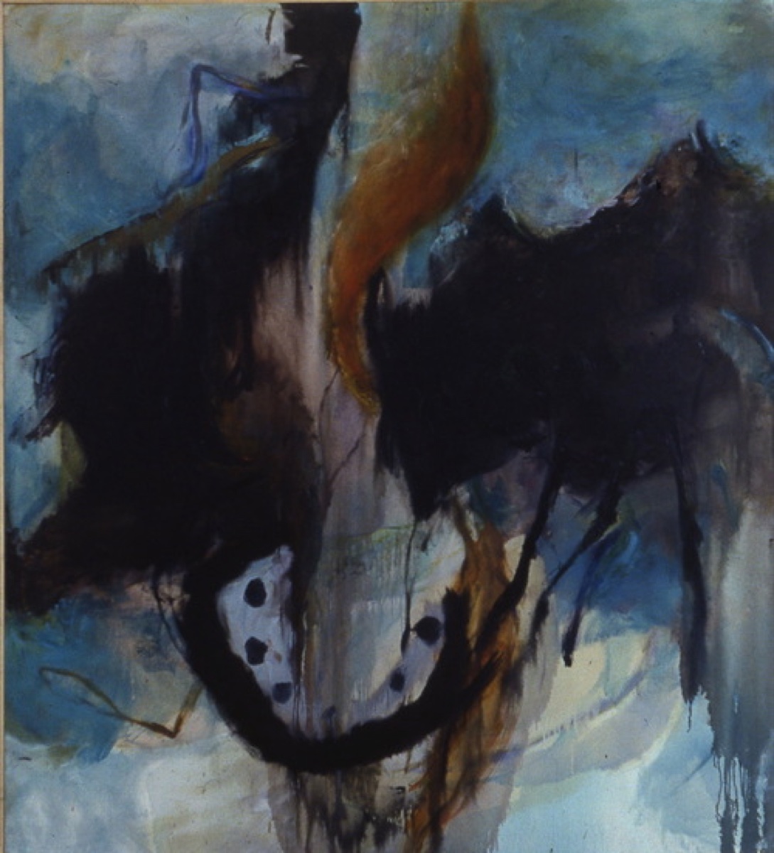 On the Edge of the Sea, Oil on Canvas