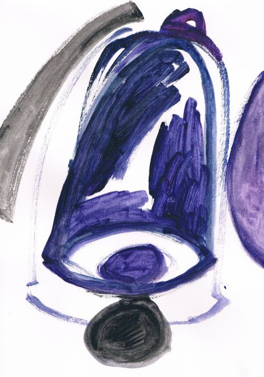 Untitled 27, Gouache or Acrylic on A4 Cartridge Paper, 2012