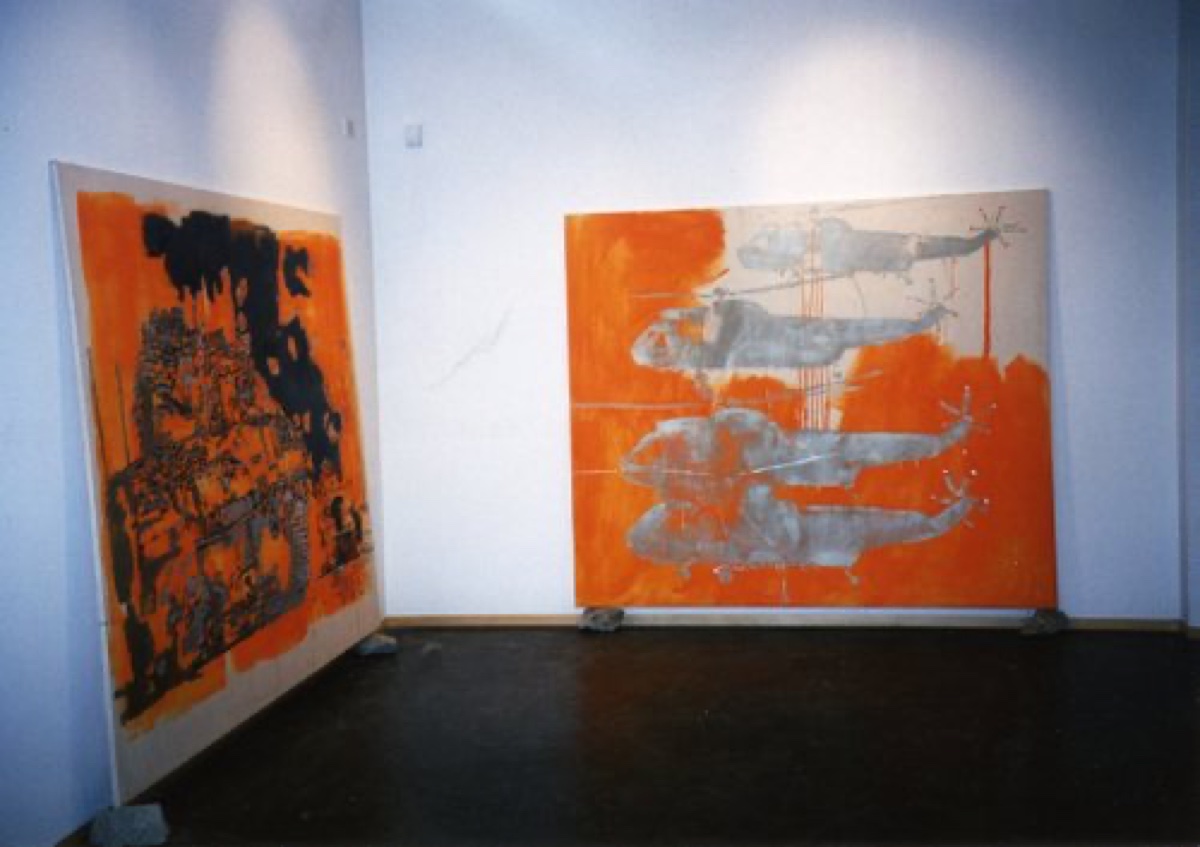 Troublefleet, Gloss on Canvas, 2003