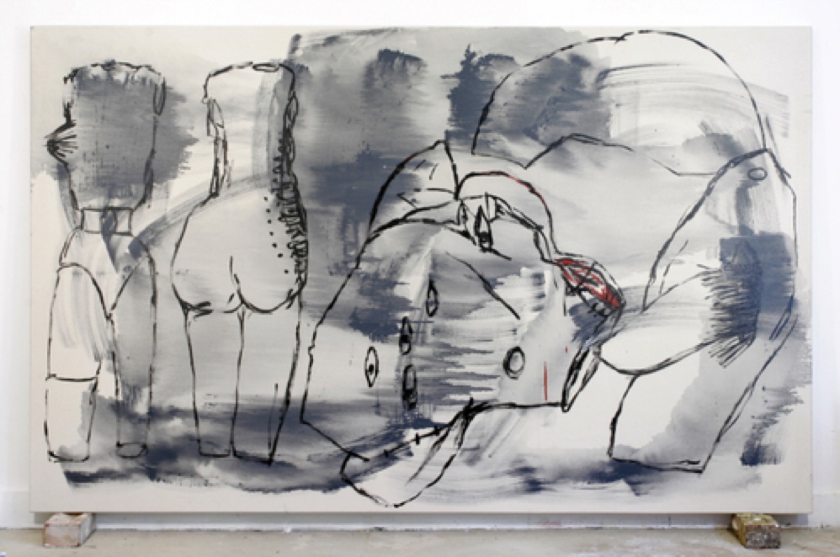 The Letch, Gloss on Canvas, 2007, 152x242cm