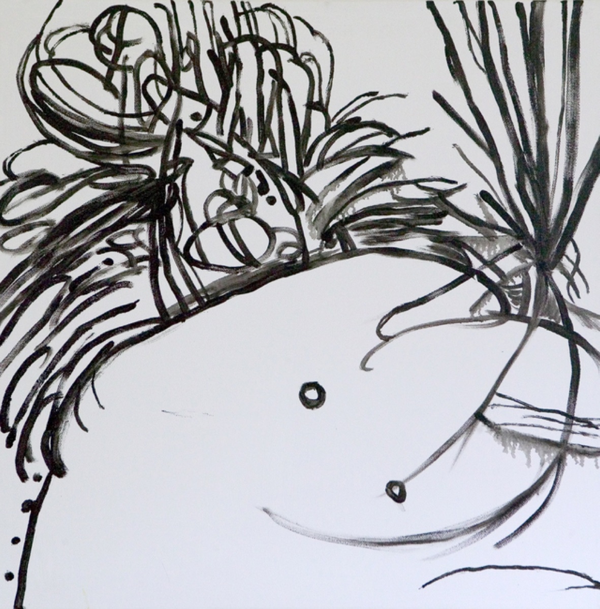 Smile, Gloss on Canvas, 2007