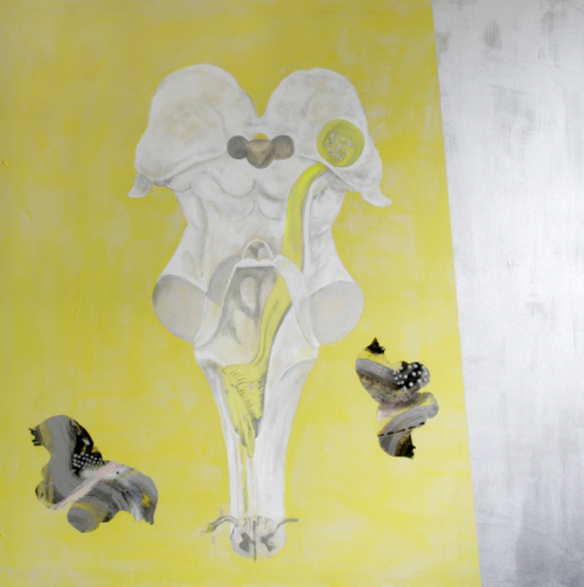 Medulla 2 a, Acrylic on Canvas, 182x182cm